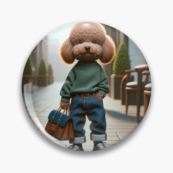 Item preview, anthropomorphic poodle designed and sold by pocopocodog123.