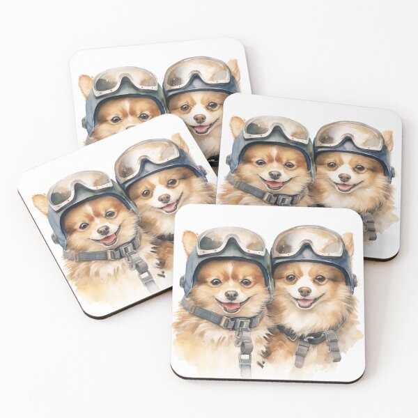Item preview, Cute Hokkaido dog puppy // Hokkaido dog puppy cute design // Hokkaido dog mats, cute puppy pet bandanas, Puppy cute dog Poster designed and sold by SMARTKIT  DESIGNAGENCY.
