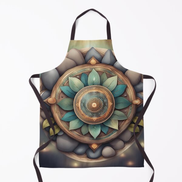 Item preview, Earthy Mandala Harmony Spiritual Nature Design designed and sold by SpiritualManda.