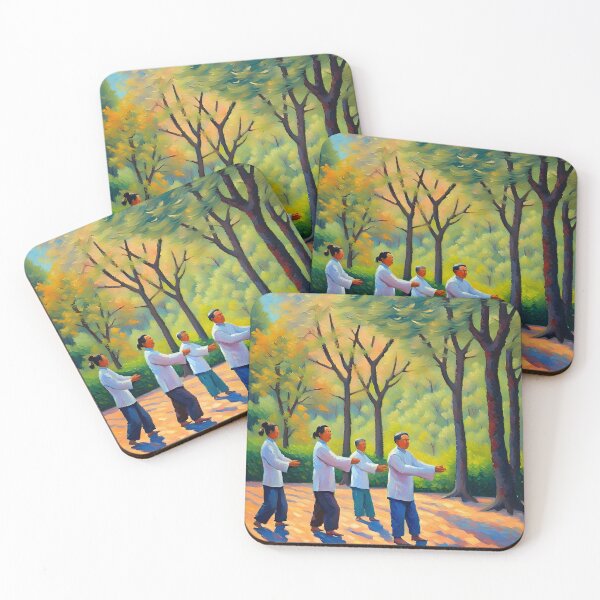 Item preview, Qi Gong in the park  designed and sold by HofTao.