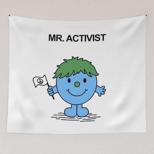 Item preview, Mr. Activist designed and sold by Scat the cat.