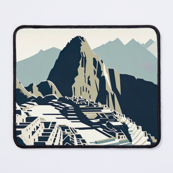 Item preview, Machu Picchu Illustration Minimalist designed and sold by unrealartwork.