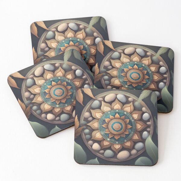 Item preview, Tranquil Mandala Retreat Nature-Inspired Design designed and sold by SpiritualManda.