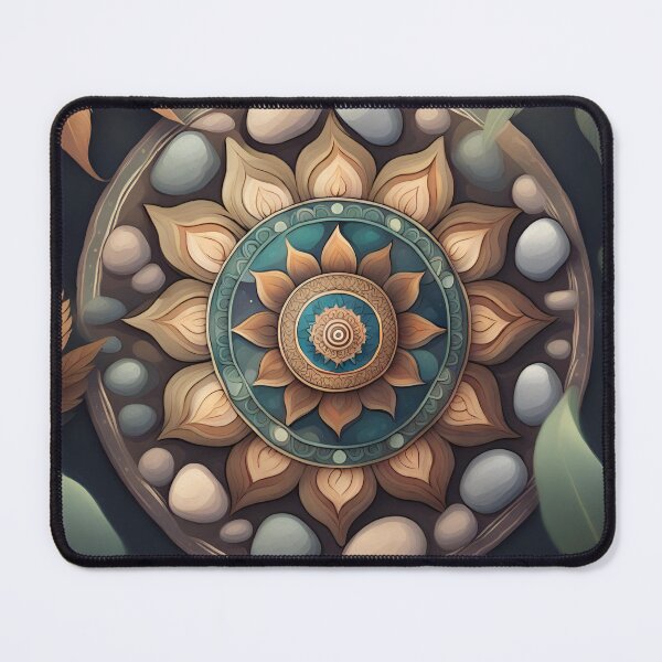 Item preview, Tranquil Mandala Retreat Nature-Inspired Design designed and sold by SpiritualManda.