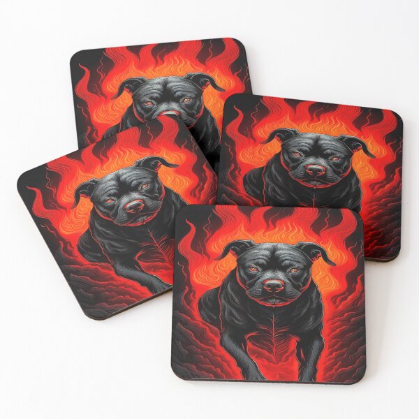 Item preview, Hellhound - Pit Bull designed and sold by LilithhWolf.