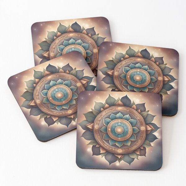 Item preview, Mystical Mandala Visions Nature Harmony Art designed and sold by SpiritualManda.