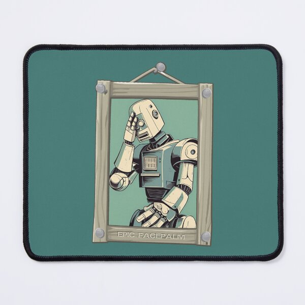 Item preview, Epic facepalm (#02) Robot [Create a set!] designed and sold by SolidEarthArt.