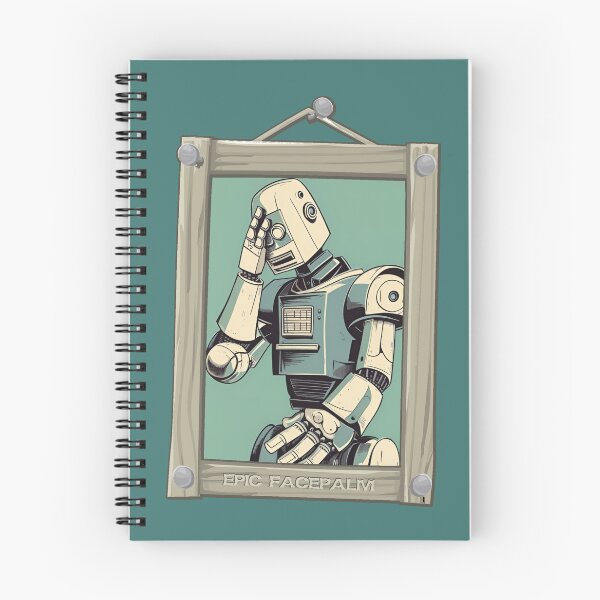 Item preview, Epic facepalm (#02) Robot [Create a set!] designed and sold by SolidEarthArt.