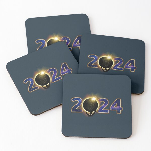 Item preview, 2024 Bitcoin Holder, Full Solar Eclipse 2024 Bitcoin To The Moon Crypto Astronomer designed and sold by Ransyn Art.