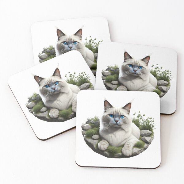 Item preview, Beautiful Blue Point Birman cat  designed and sold by Kaleddis.