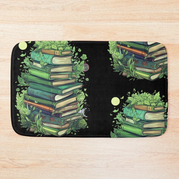 Item preview, Green Books. Flowers With Book. My Bookish Pack. designed and sold by LuNkyRose.