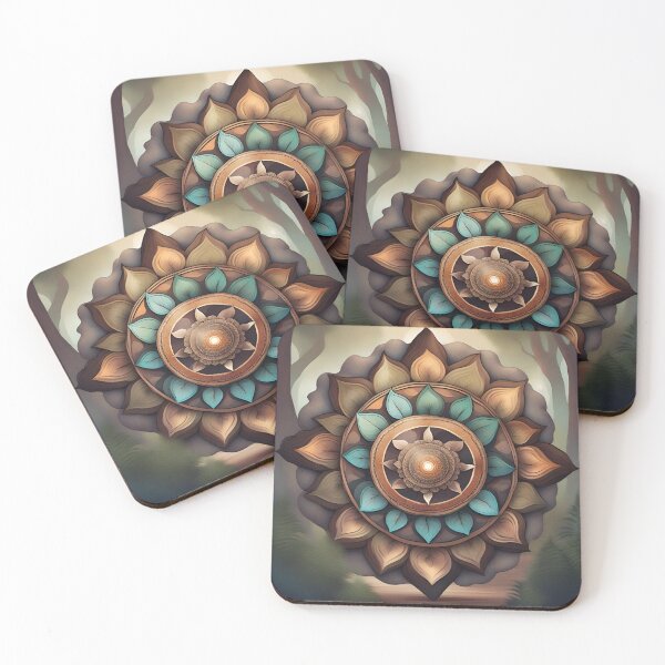 Item preview, Earthy Mandala Harmony Design designed and sold by SpiritualManda.