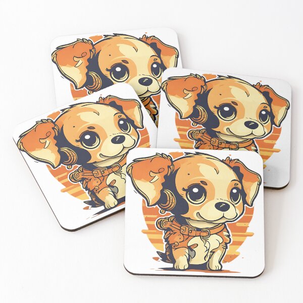 Item preview, Adorable Automaton Pup - Steampunk Canine Charm designed and sold by Designowner.
