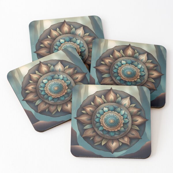 Item preview, Earthy Mandala Harmony Spiritual Nature Design designed and sold by SpiritualManda.