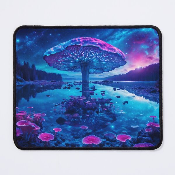 Item preview, Magic mushroom at night designed and sold by stevanovicigor.