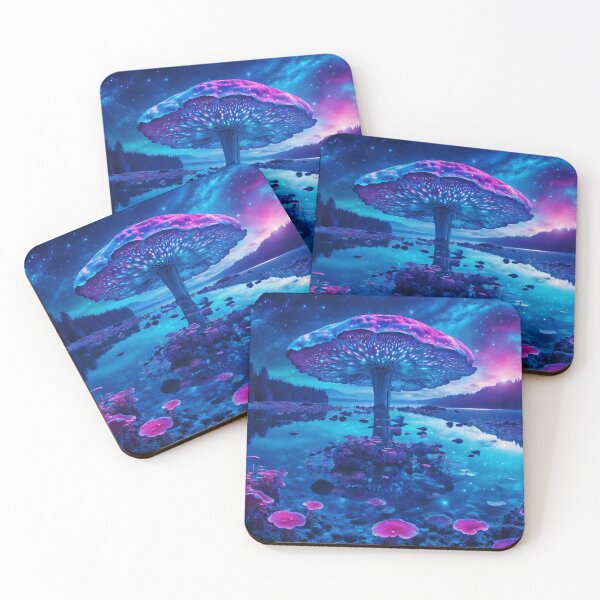 Item preview, Magic mushroom at night designed and sold by stevanovicigor.