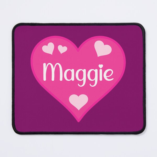 Item preview, Maggie Name Pink Heart  designed and sold by Jeallan Designs.
