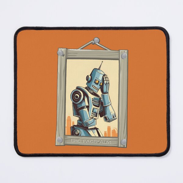 Item preview, Epic facepalm (#03) Robot [Create a set!] designed and sold by SolidEarthArt.