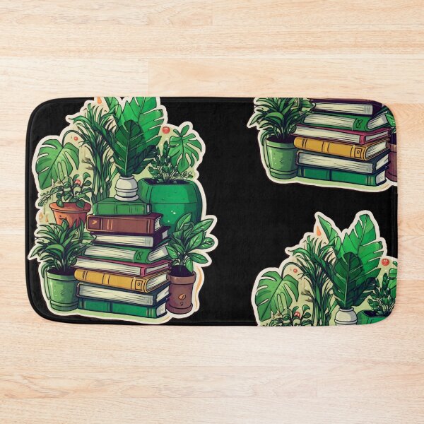 Item preview, Green Books. Flowers With Book. My Bookish Pack. designed and sold by LuNkyRose.