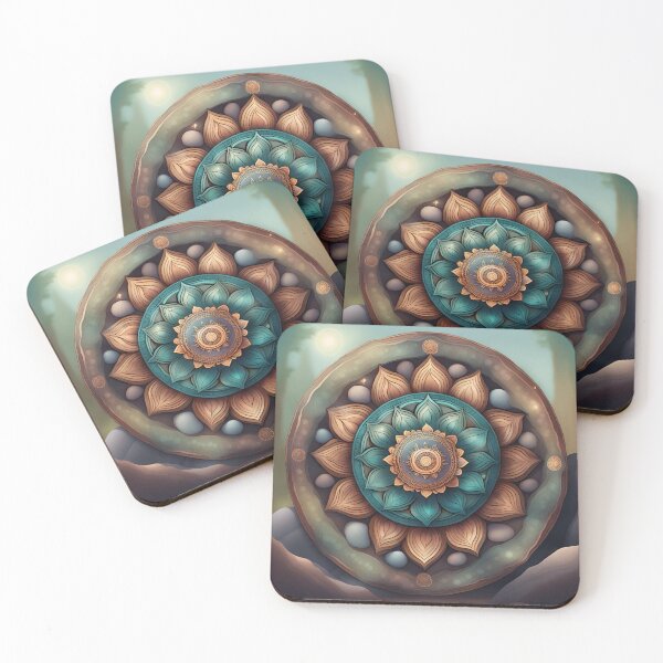 Item preview, Earthy Mandala Harmony Spiritual Rustic Design designed and sold by SpiritualManda.