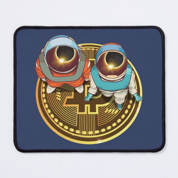 Item preview, Astronaut Bitcoin To The Moon Full Solar Eclipse 2024 Crypto Astronomer designed and sold by Ransyn Art.