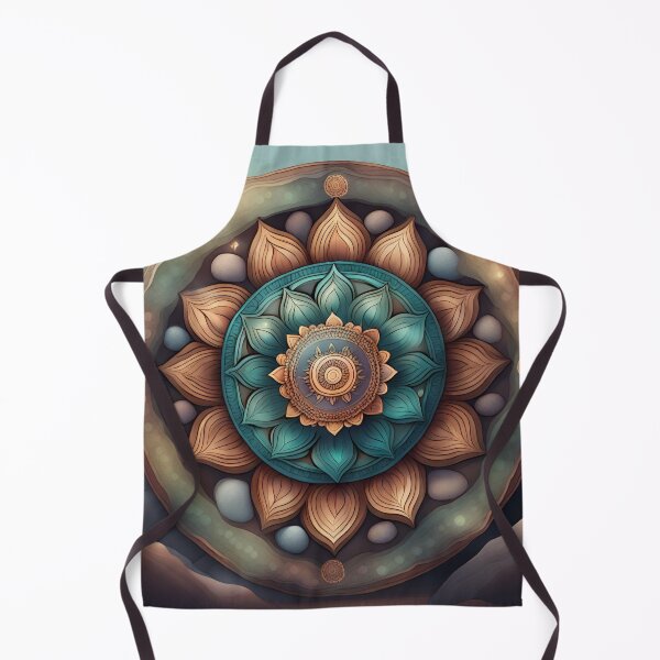 Item preview, Earthy Mandala Harmony Spiritual Rustic Design designed and sold by SpiritualManda.
