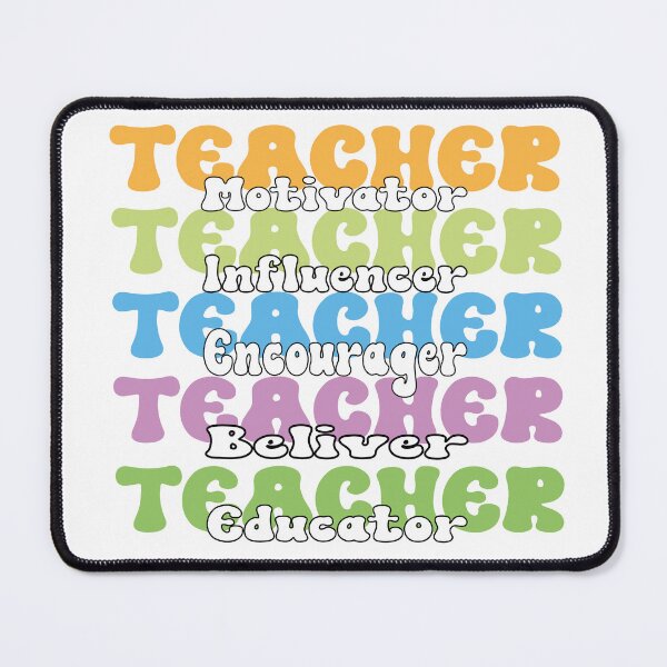 Item preview, Teacher influencer motivator believer encourage educator designed and sold by DesignNadine.