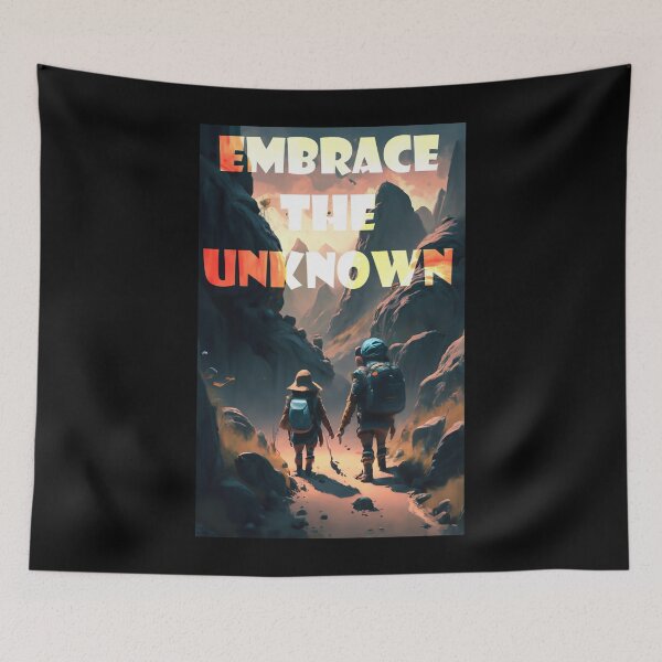 Item preview, Embrace the Unknown designed and sold by Kombinerki.