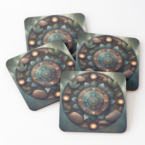 Item preview, Earthy Mandala Harmony Spiritual Rustic Design designed and sold by SpiritualManda.