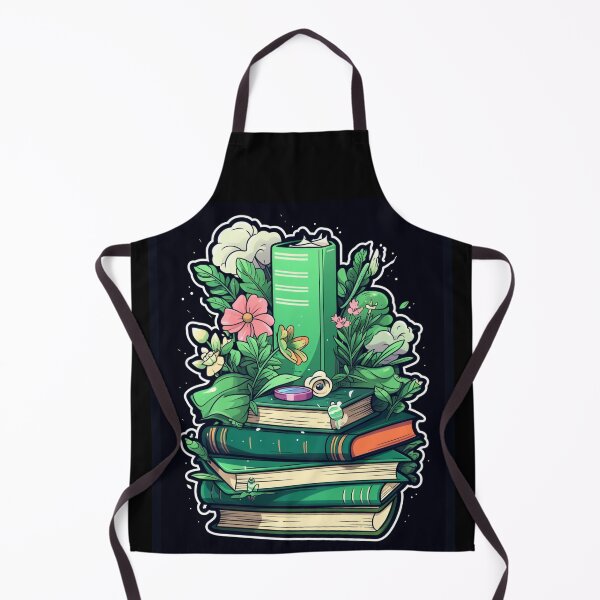 Item preview, Green Books. Flowers With Book. My Bookish Pack. designed and sold by LuNkyRose.