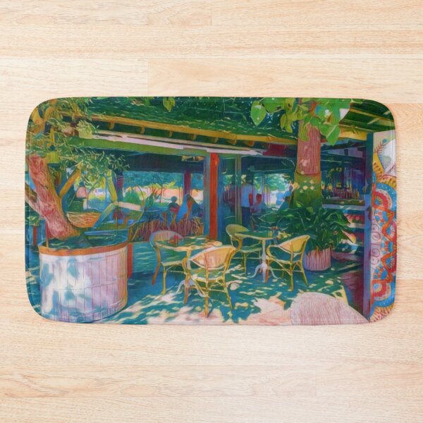 Item preview, Turkish Cafe Photographic Print - Mediterranean Cafe, Travel Turkey designed and sold by abeautifulife.