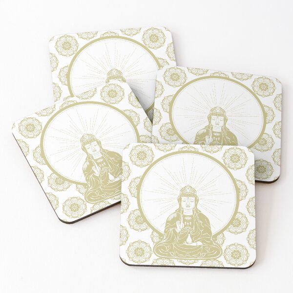 Item preview, Kuan Yin Sattva - Snow + Gold designed and sold by Irene Estelle.