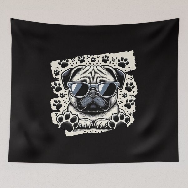 Item preview, Pug Life designed and sold by HeadTurningArt.