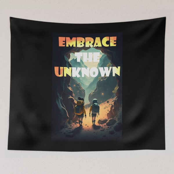 Item preview, Embrace the Unknown designed and sold by Kombinerki.