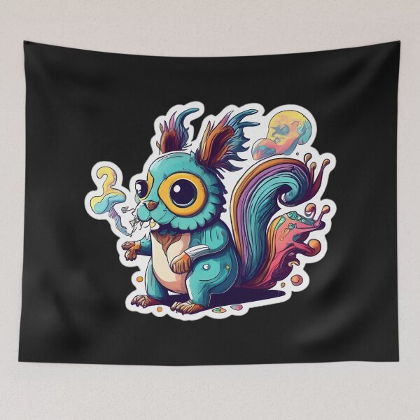 Item preview, Cute squirrel colorful designed and sold by futuresimo04.