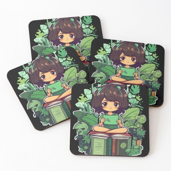 Item preview,  Green Books. Flowers With Book. My Bookish Pack. designed and sold by LuNkyRose.