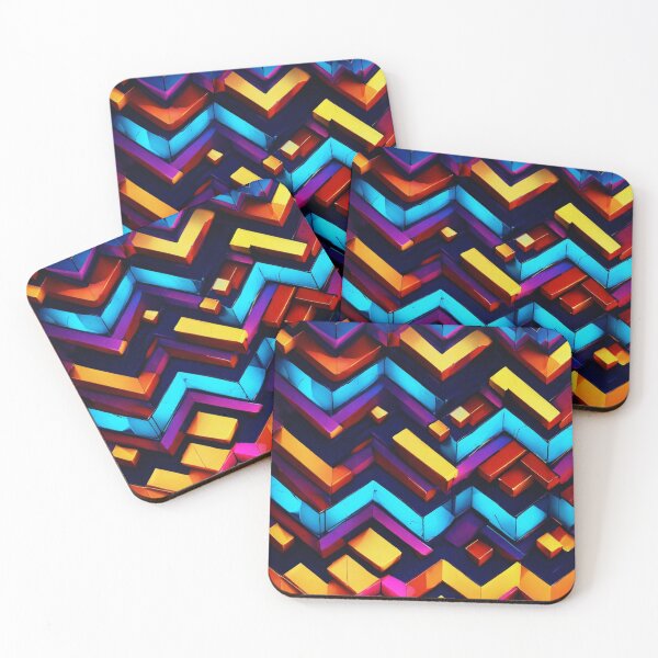 Item preview, Colorful pattern designed and sold by Metalsaga.