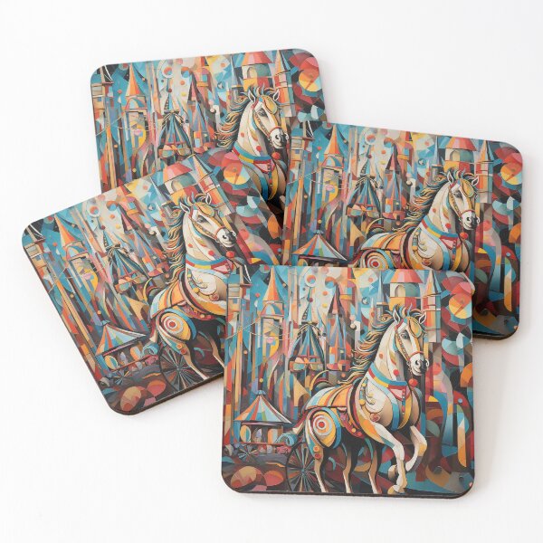 Item preview, Fantastic Fauna Artistic Canvas designed and sold by Moisky Art.