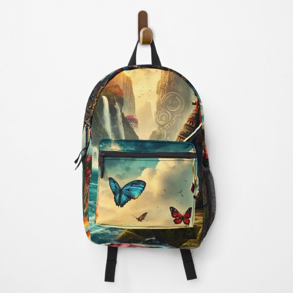 Item preview, Samurai Butterfly fantasy Garden designed and sold by PursuitPixels.