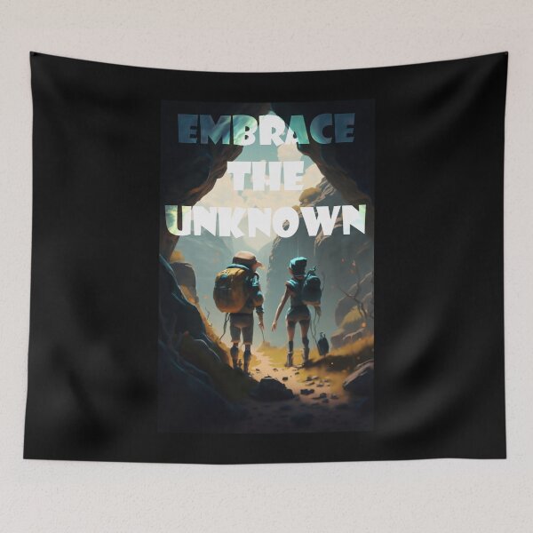 Item preview, Embrace the Unknown designed and sold by Kombinerki.