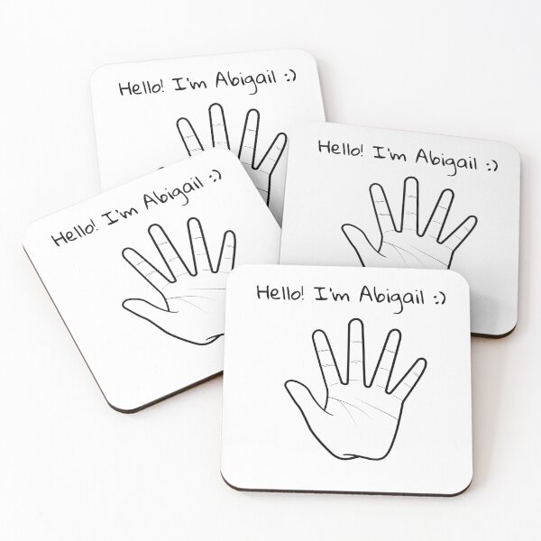 Item preview, Hello I'm Abigail my name funny girl cute designed and sold by STRAVOY.