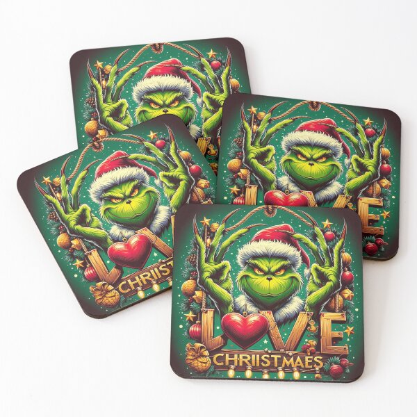 Item preview, grinch xmas designed and sold by Greydate.