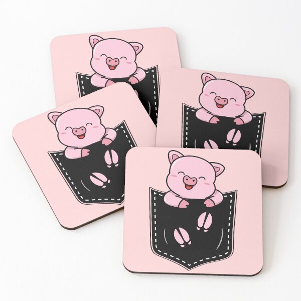 Item preview, Pocket Pig, Cute Pink Pig Design  designed and sold by AryaSubramanian.