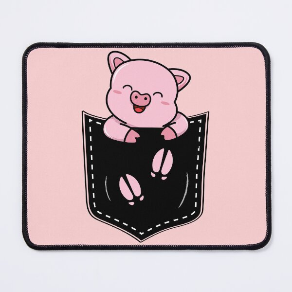 Item preview, Pocket Pig, Cute Pink Pig Design designed and sold by AryaSubramanian.