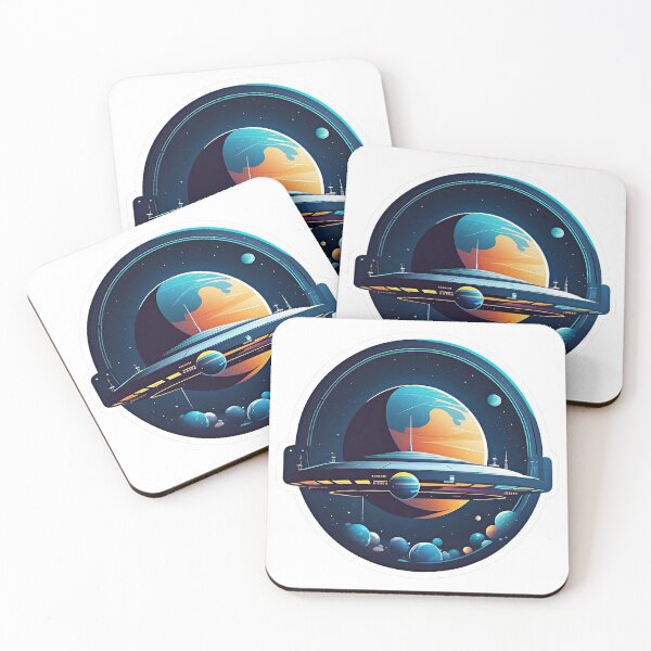 Item preview, Sailing space planets designed and sold by yumi86.