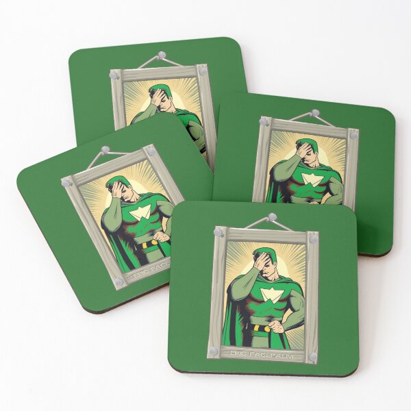 Item preview, Epic facepalm (#09) Hero [Create a set!] designed and sold by SolidEarthArt.