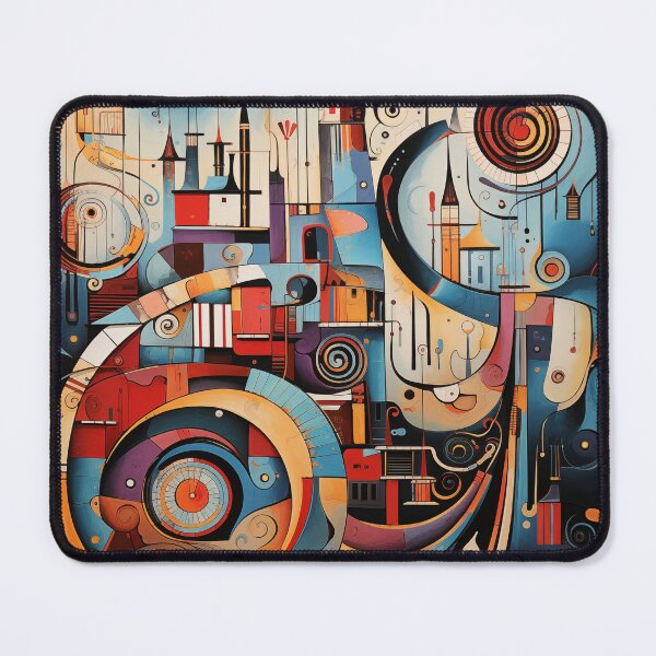Item preview, Dreamlike Cityscape Art Print designed and sold by Moisky Art.