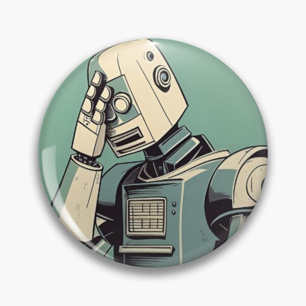 Item preview, Epic facepalm (#02) Robot [Create a set!] designed and sold by SolidEarthArt.