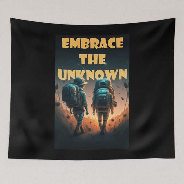 Item preview, Embrace the Unknown designed and sold by Kombinerki.