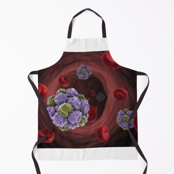 Item preview, STK701425H-Norovirus with red blood cells. designed and sold by StocktrekImages.